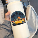 Beach Surf VW Beetle Waterproof Vinyl Sticker for Car Laptop Luggage
