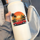 Sunset Convertible Surf Waterproof Sticker for Car Laptop Luggage water cup