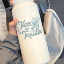 Sticker Tacos and Tequila Car Window Skateboard Laptop Bottle Tumbler Decal
