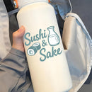 Vinyl Sticker Sushi and Sake Car Window Skateboard Laptop Bottle Tumbler Decal