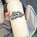 Vinyl Sticker Stay Humble Car Window Skateboard Laptop Bottle Tumbler Decal