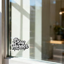 Vinyl Sticker Play Harder Car Window Skateboard Laptop Bottle Tumbler Decal