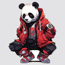 Panda Stickers Customizable No bubbles Sunproof for Refrigerator Car windows