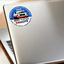 Sticker 1985 European Touring Car Volvo 240 Turbo Eggenberger Car Window Laptop