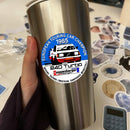 Sticker 1985 European Touring Car Volvo 240 Turbo Eggenberger Car Window Laptop