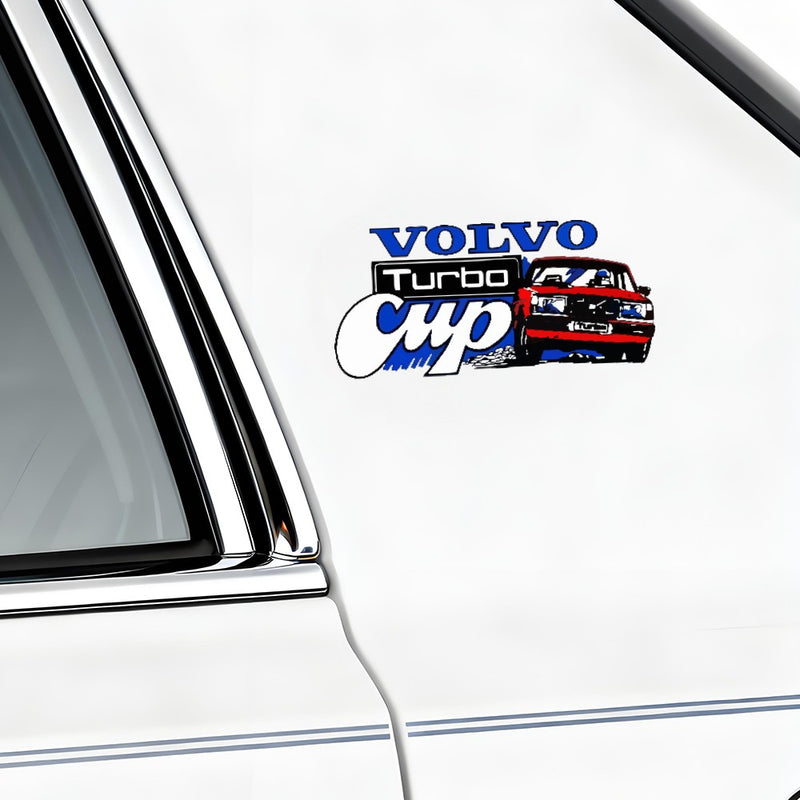 Vinyl Sticker Volvo Turbo Cup Car Window Laptop Bottle Skateboard Tumb