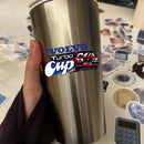 Vinyl Sticker Volvo Turbo Cup Car Window Laptop Bottle Skateboard Tumbler