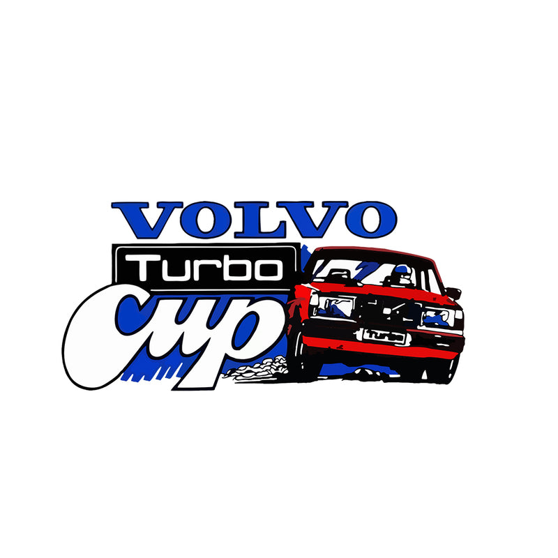Vinyl Sticker Volvo Turbo Cup Car Window Laptop Bottle Skateboard Tumb