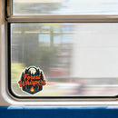Vinyl Sticker Forest Whispers Campfire Moon Forest Car Window Laptop Bottle