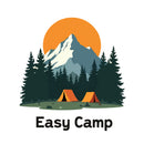 Vinyl Sticker Easy Camp Tent Mountain Forest Car Window Laptop Bottle Tumbler
