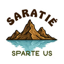 Vinyl Sticker Saratie Sparte US Mountain Lake Reflection Car Window Laptop