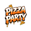 Vinyl Sticker Pizza Party Slice Food Car Window Laptop Bottle Tumbler Skateboard