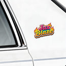 Vinyl Sticker Jax Blaze Flame Car Window Laptop Bottle Tumbler Skateboard