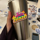 Vinyl Sticker Jax Blaze Flame Car Window Laptop Bottle Tumbler Skateboard