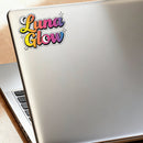 Vinyl Sticker Luna Glow Moon Star Car Window Laptop Bottle Tumbler