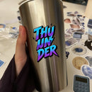 Vinyl Sticker Thy Under Lightning Car Window Laptop Bottle Tumbler Skateboard
