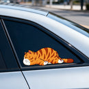 Lazy kitten Stickers Waterproof Self-adhesive Personalized for Luggage Window