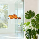 Lazy kitten Stickers Waterproof Self-adhesive Personalized for Luggage Window