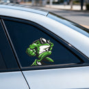 Warrior Frog Stickers No bubbles Sunproof Customizable for Thermos Luggage
