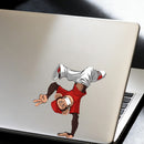 Upside-down hip-hop monkey Sticker Self-adhesive for Luggage Car windows