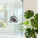 Serious pug Sticker Self-adhesive Customizable for Glass Thermos Luggage