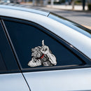 Serious pug Sticker Self-adhesive Customizable for Glass Thermos Luggage