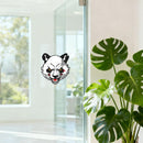 Darkened panda Sticker Waterproof Self-adhesive Sunproof for Luggage Window