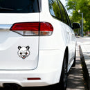Darkened panda Sticker Waterproof Self-adhesive Sunproof for Luggage Window