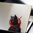 Killer Black Cat Sticker No bubbles Sunproof for Thermos Refrigerator Wall