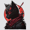 Killer Black Cat Sticker No bubbles Sunproof for Thermos Refrigerator Wall