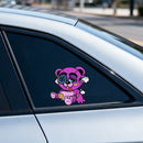 Tired little bear Sticker Waterproof Self-adhesive for Laptop Luggage Thermos