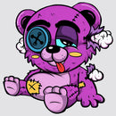 Tired little bear Sticker Waterproof Self-adhesive for Laptop Luggage Thermos