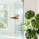 Running fox Sticker Waterproof Self-adhesive for Car windows Refrigerator Wall