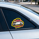 Car-themed Stickers Vinyl Waterproof Self-adhesive for Window Wall Car Laptop