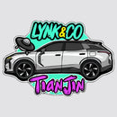 Car-themed Stickers No bubbles Sunproof Personalized for Car windows Laptop