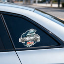 Car-themed Stickers Personalized Customizable for Laptop Luggage Thermos