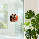 Round Stickers Waterproof Customizable Personalized for Glass Luggage Laptop