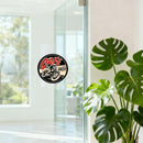 Dope Sticker Vinyl Self-adhesive Personalized for Suitcase Window Refrigerator