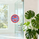 Round Stickers Sunproof Personalized Self-adhesive for Luggage Car windows