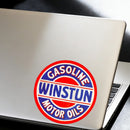 Round Stickers Sunproof Personalized Self-adhesive for Luggage Car windows