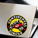 Circus Stickers Sunproof Self-adhesive Customizable for Suitcase Window Thermos