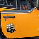 Off road vehicle Stickers Personalized Waterproof for Luggage Refrigerator