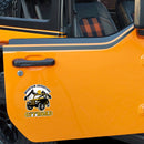 Off road vehicle Stickers Vinyl Customizable No bubbles for Thermos Refrigerator