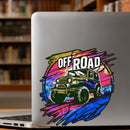 Off road vehicle Sticker Sunproof Personalized for Laptop Refrigerator Thermo