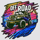 Off road vehicle Sticker Sunproof Personalized for Laptop Refrigerator Thermo