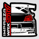 Racing Stickers No bubbles Customizable for Luggage Refrigerator Window Wall