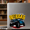 Off road vehicle Sticker Self-adhesive Customizable for Window Thermo Glass