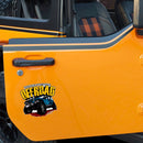 Off road vehicle Sticker Self-adhesive Customizable for Window Thermo Glass