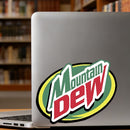 Mountain DEW Sticker Waterproof Personalized for Window Luggage Refrigerator