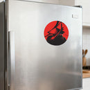 Swordsman Bushido Sticker Sunproof Personalized for Refrigerator Luggage Window
